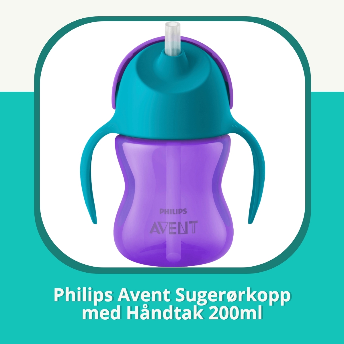 Anmeldelse af Philips Avent Sugerørkopp med Håndtak 200ml