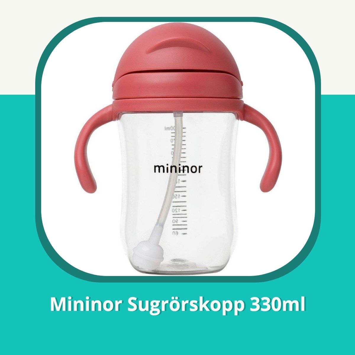 Recension af Mininor Sugrörskopp 330ml