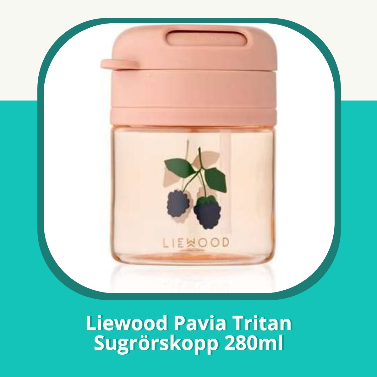 Recension af Liewood Pavia Tritan Sugrörskopp 280ml