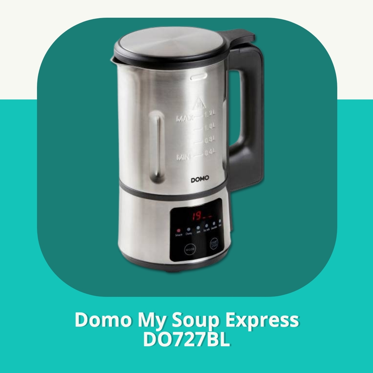 Anmeldelse af Domo My Soup Express DO727BL