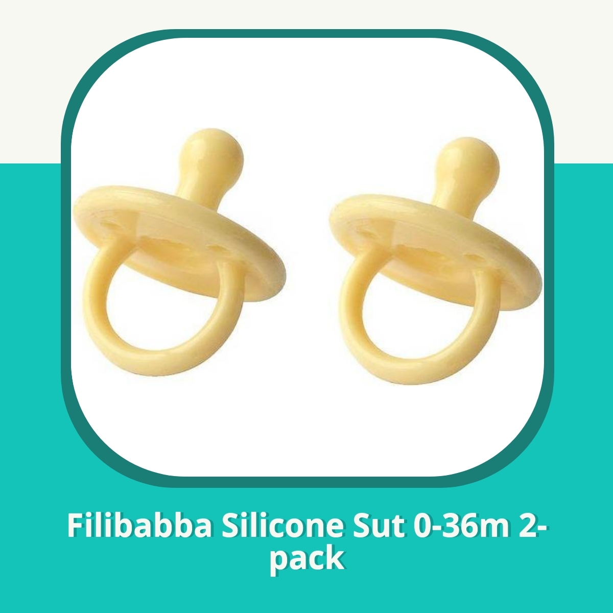 Recension af Filibabba Silicone Sut 0-36m 2-pack
