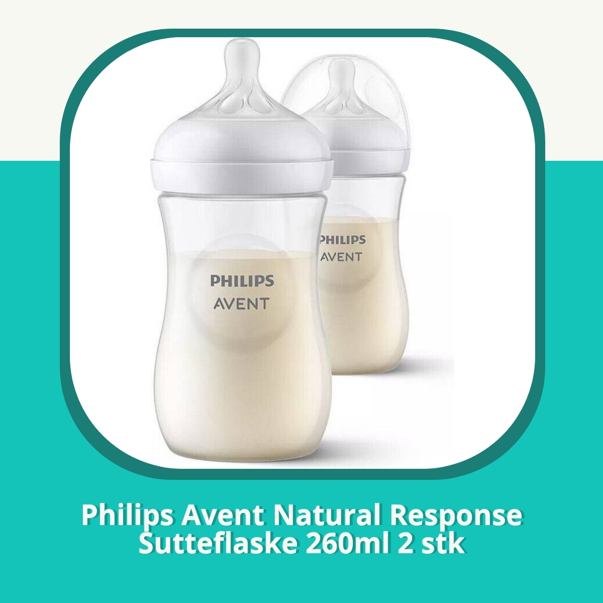 Anmeldelse af Philips Avent Natural Response Sutteflaske 260ml 2 stk