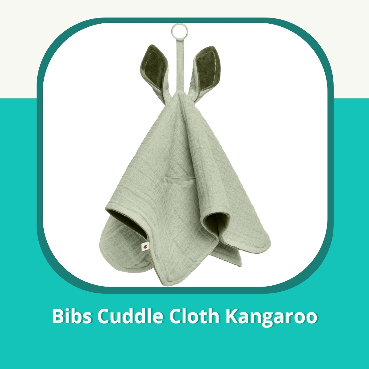 Anmeldelse af Bibs Cuddle Cloth Kangaroo