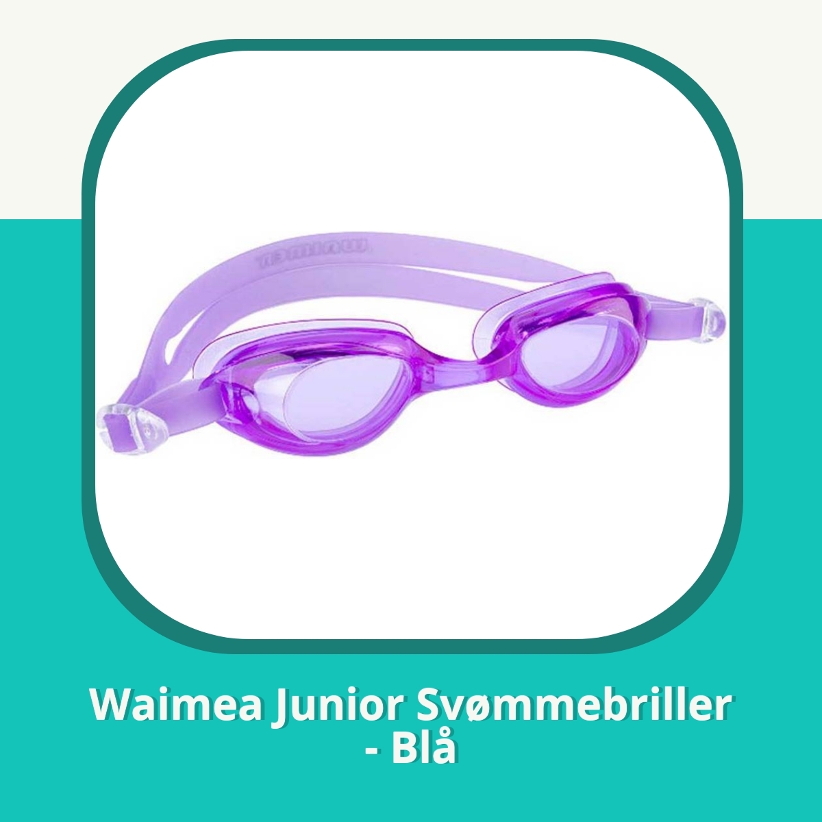 Anmeldelse Waimea Junior Svømmebriller - Blå