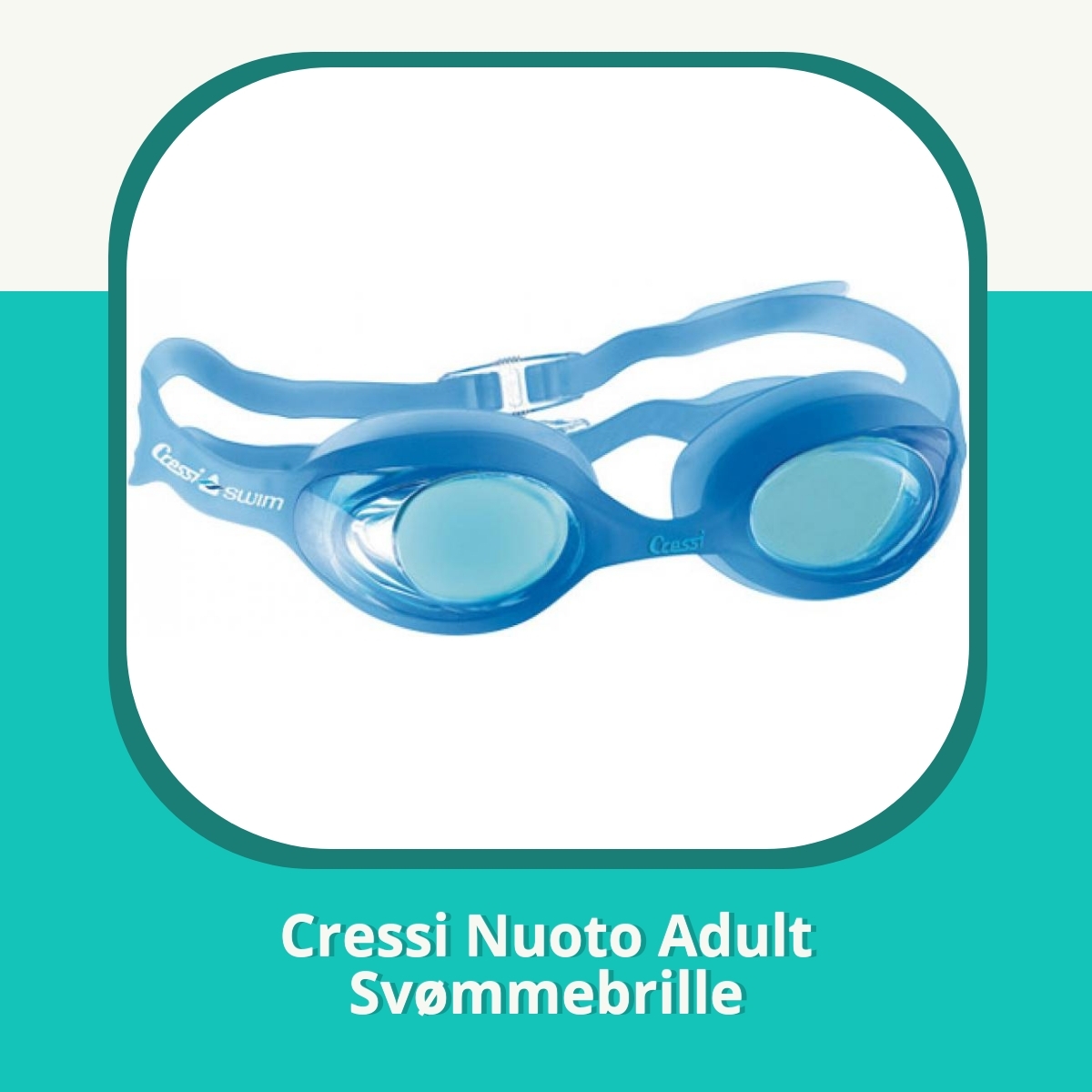 Anmeldelse af Cressi Nuoto Adult Svømmebrille
