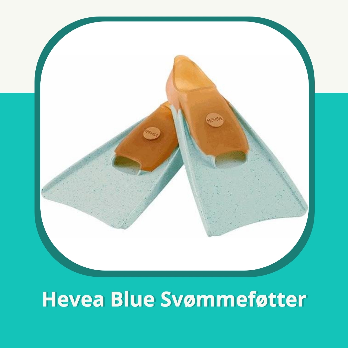 Anmeldelse af Hevea Blue Svømmeføtter