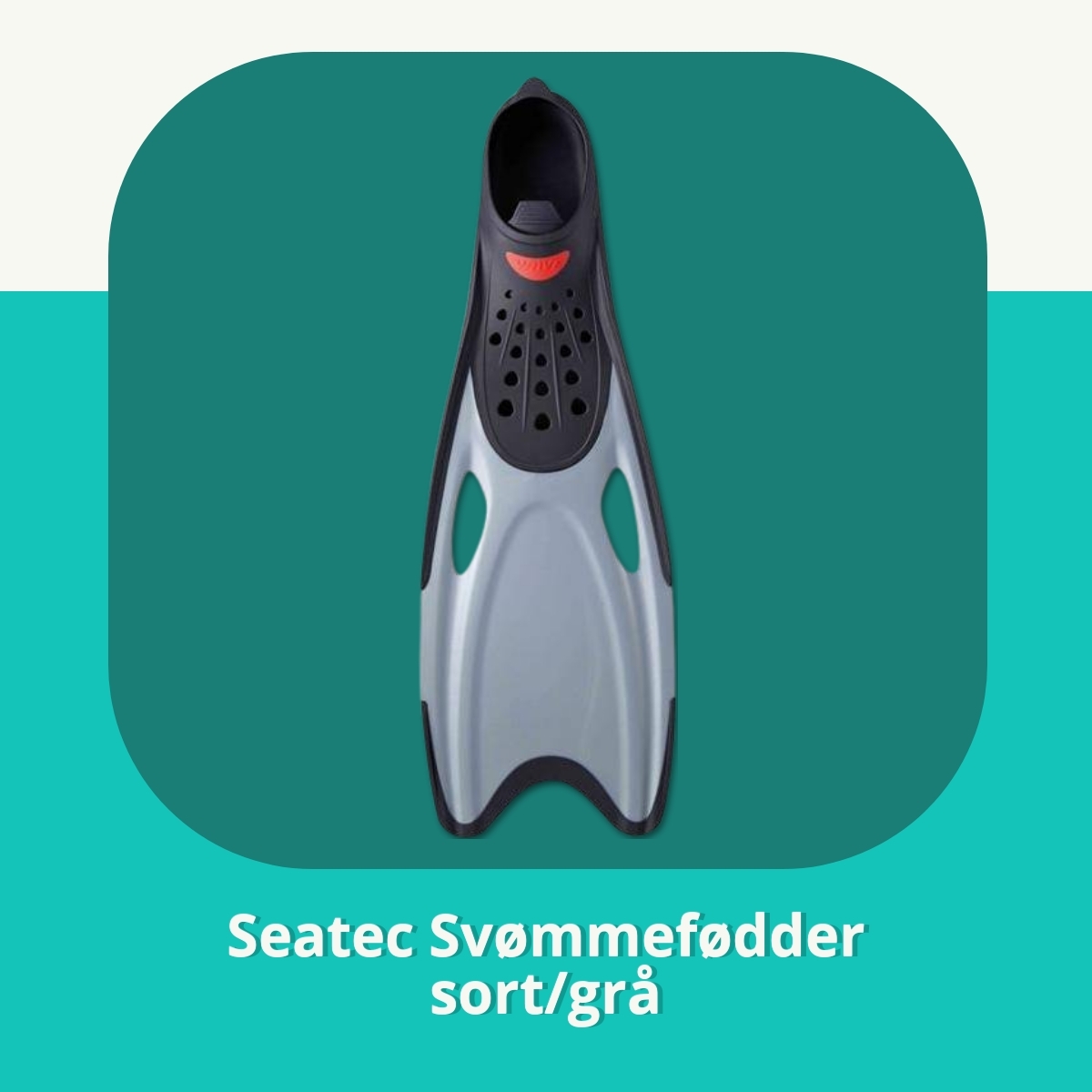 Anmeldelse af Seatec Svømmefødder sort/grå