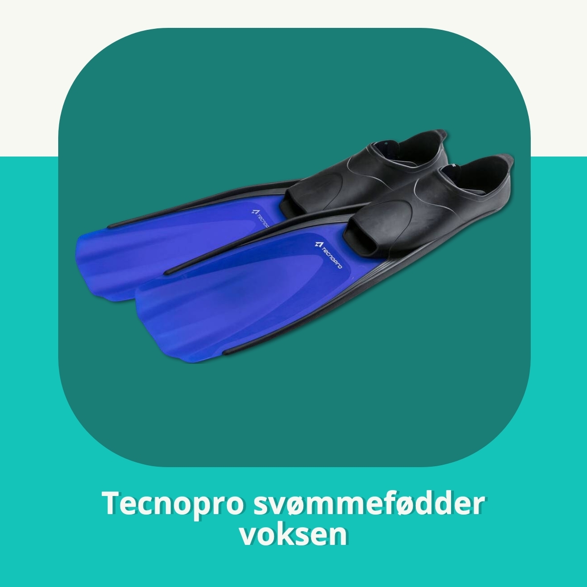 Anmeldelse af Tecnopro svømmefødder voksen
