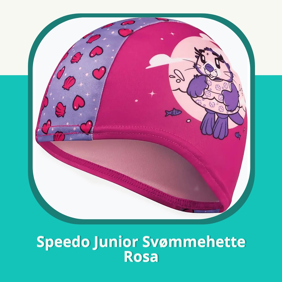 Anmeldelse af Speedo Junior Svømmehette Rosa