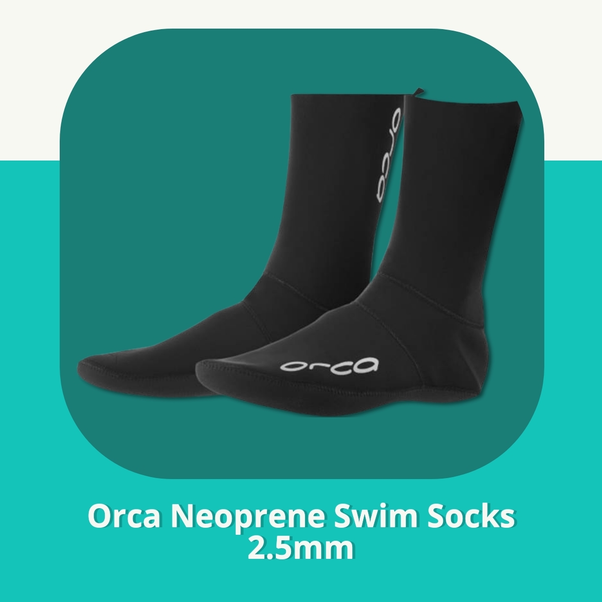 Anmeldelse af Orca Neoprene Swim Socks 2.5mm