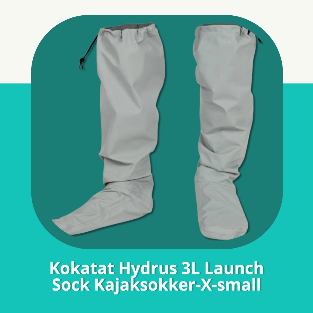 Anmeldelse af Kokatat Hydrus 3L Launch Sock Kajaksokker-X-small