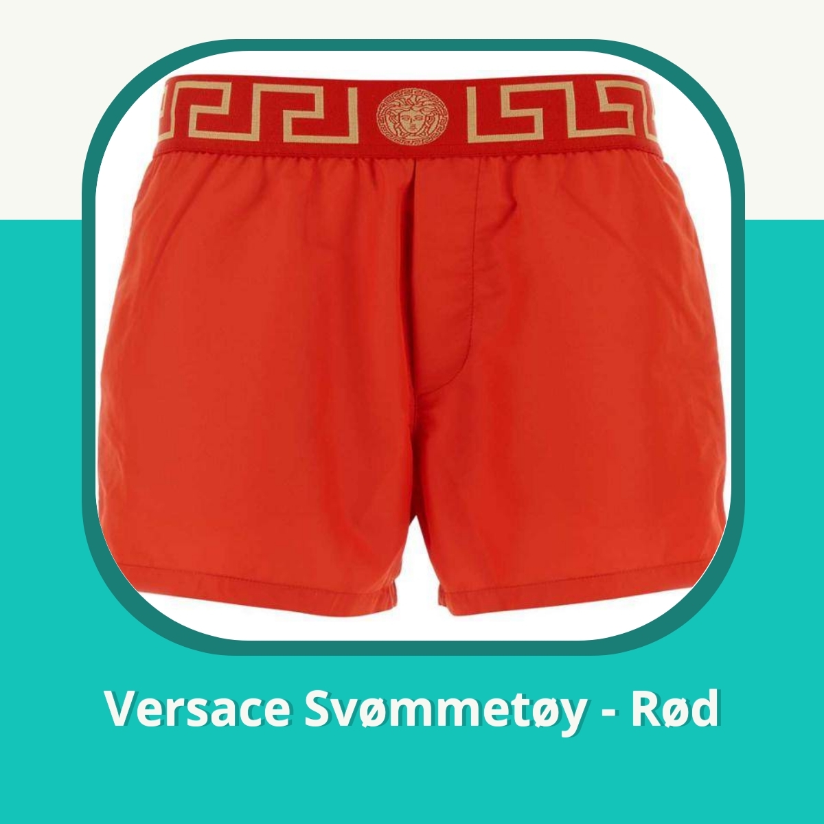 Anmeldelse af Versace Svømmetøy - Rød