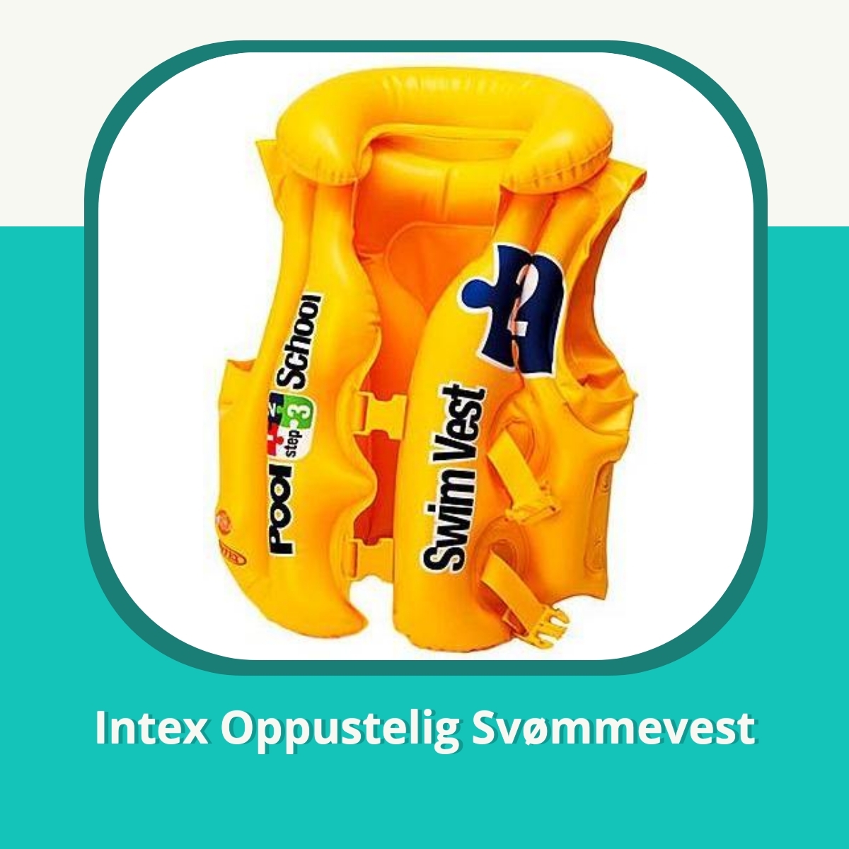 Anmeldelse af Intex Oppustelig Svømmevest