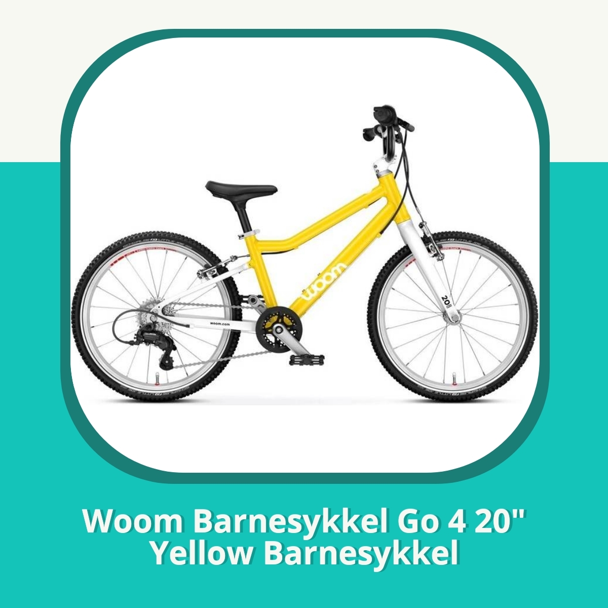 Anmeldelse af Woom Barnesykkel Go 4 20