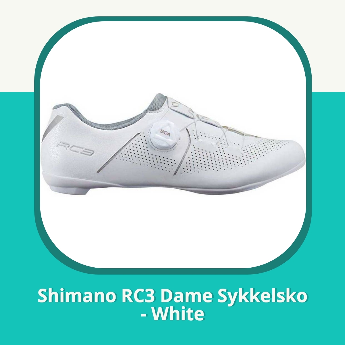 Anmeldelse af Shimano RC3 Dame Sykkelsko - White