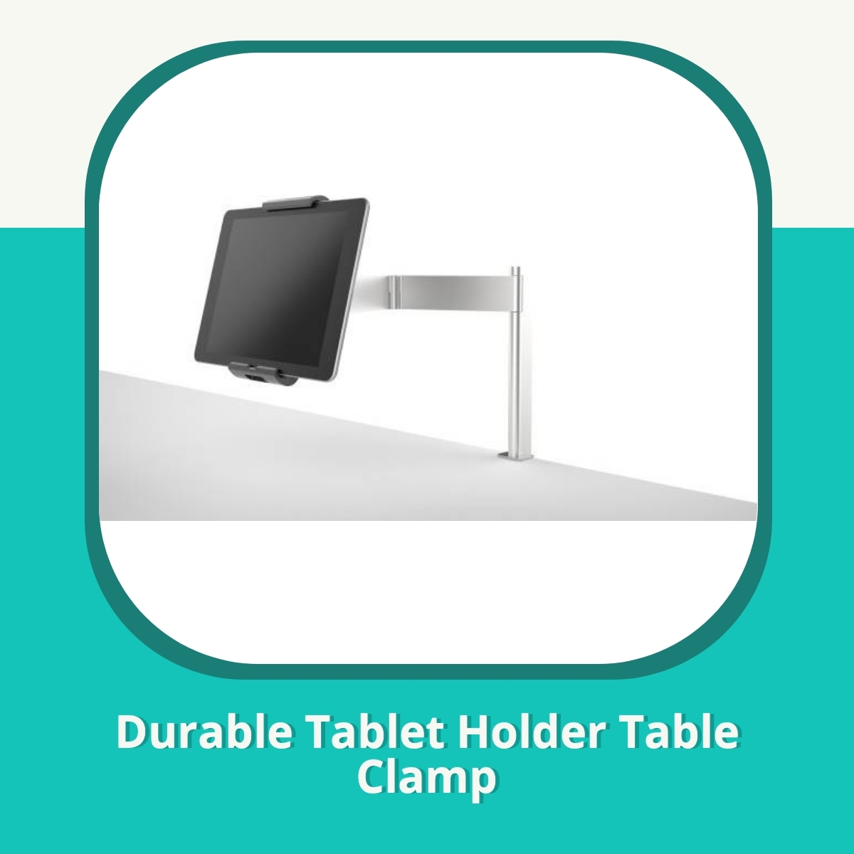 Anmeldelse af Durable Tablet Holder Table Clamp