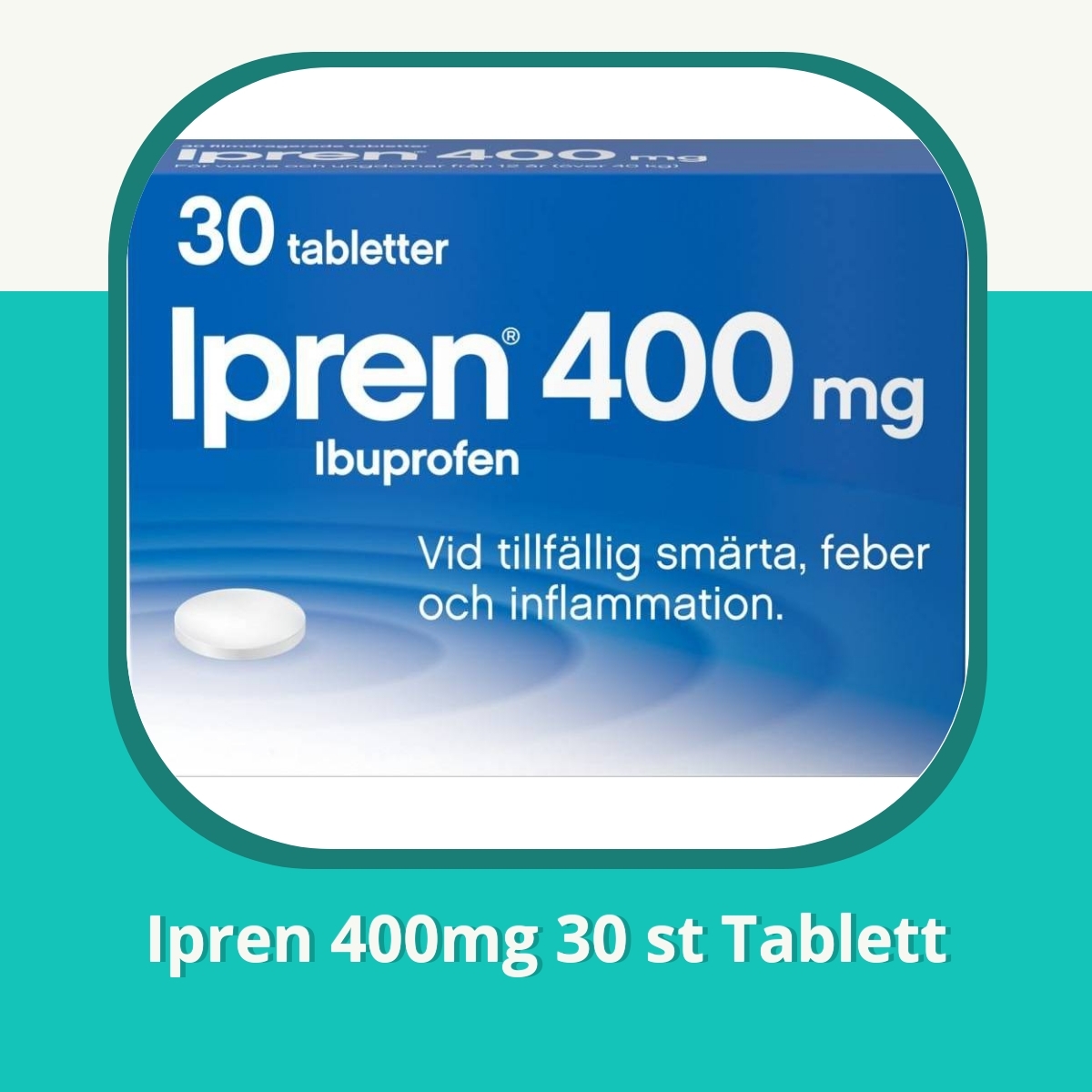 Recension Ipren 400mg 30 st Tablett