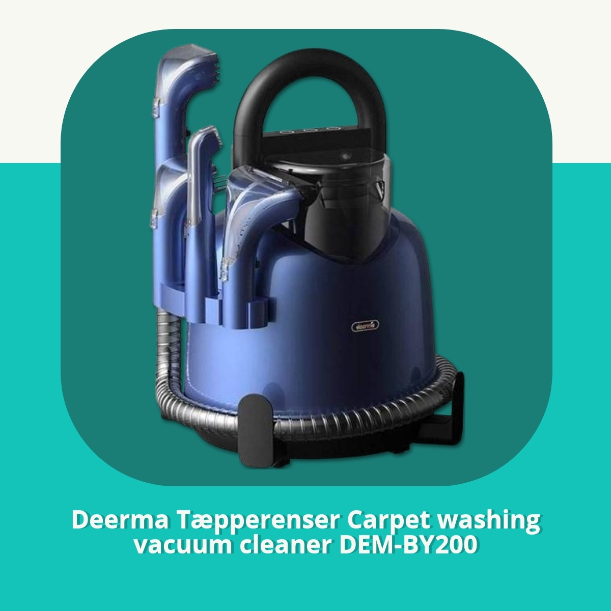 Anmeldelse af Deerma Tæpperenser Carpet washing vacuum cleaner DEM-BY200