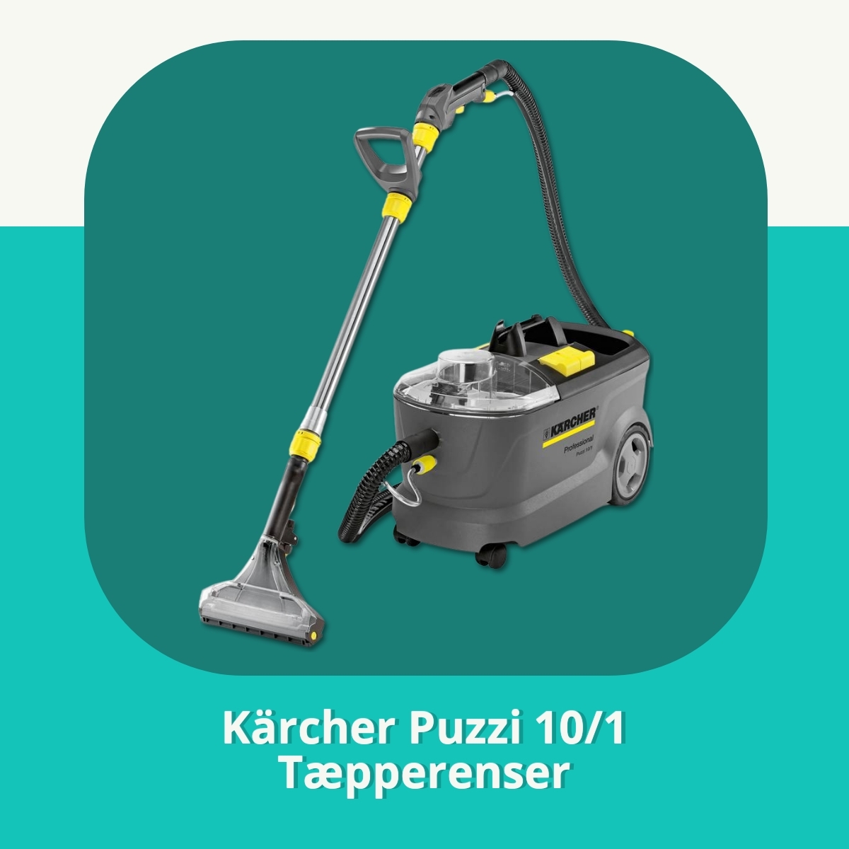 Anmeldelse af Kärcher Puzzi 10/1 Tæpperenser