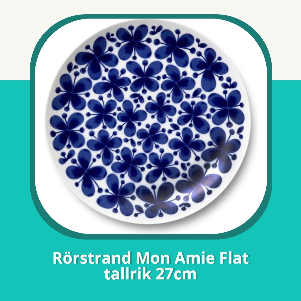 Recension af Rörstrand Mon Amie Flat tallrik 27cm