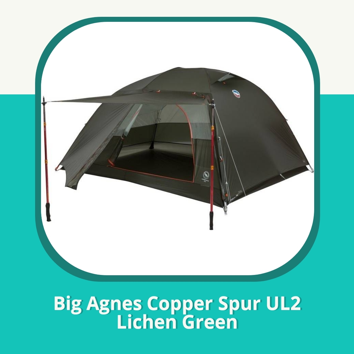 Recension af Big Agnes Copper Spur UL2 Lichen Green