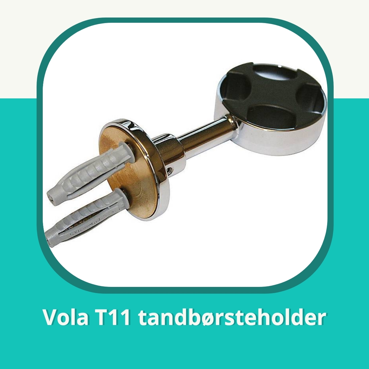 Anmeldelse af Vola T11 tandbørsteholder