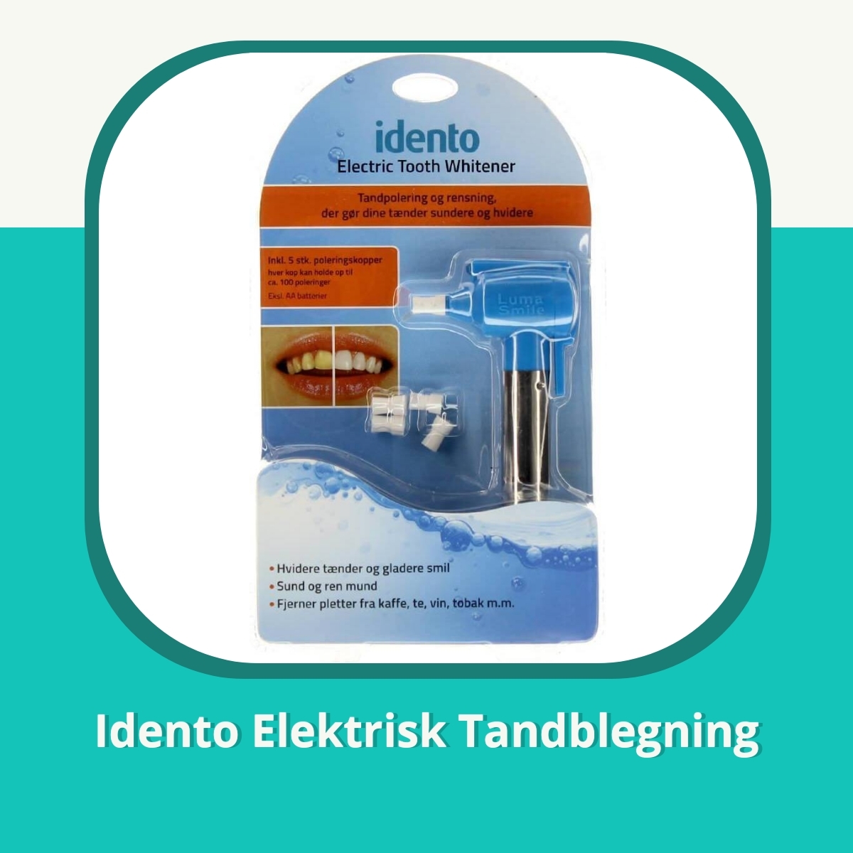 Anmeldelse af Idento Elektrisk Tandblegning