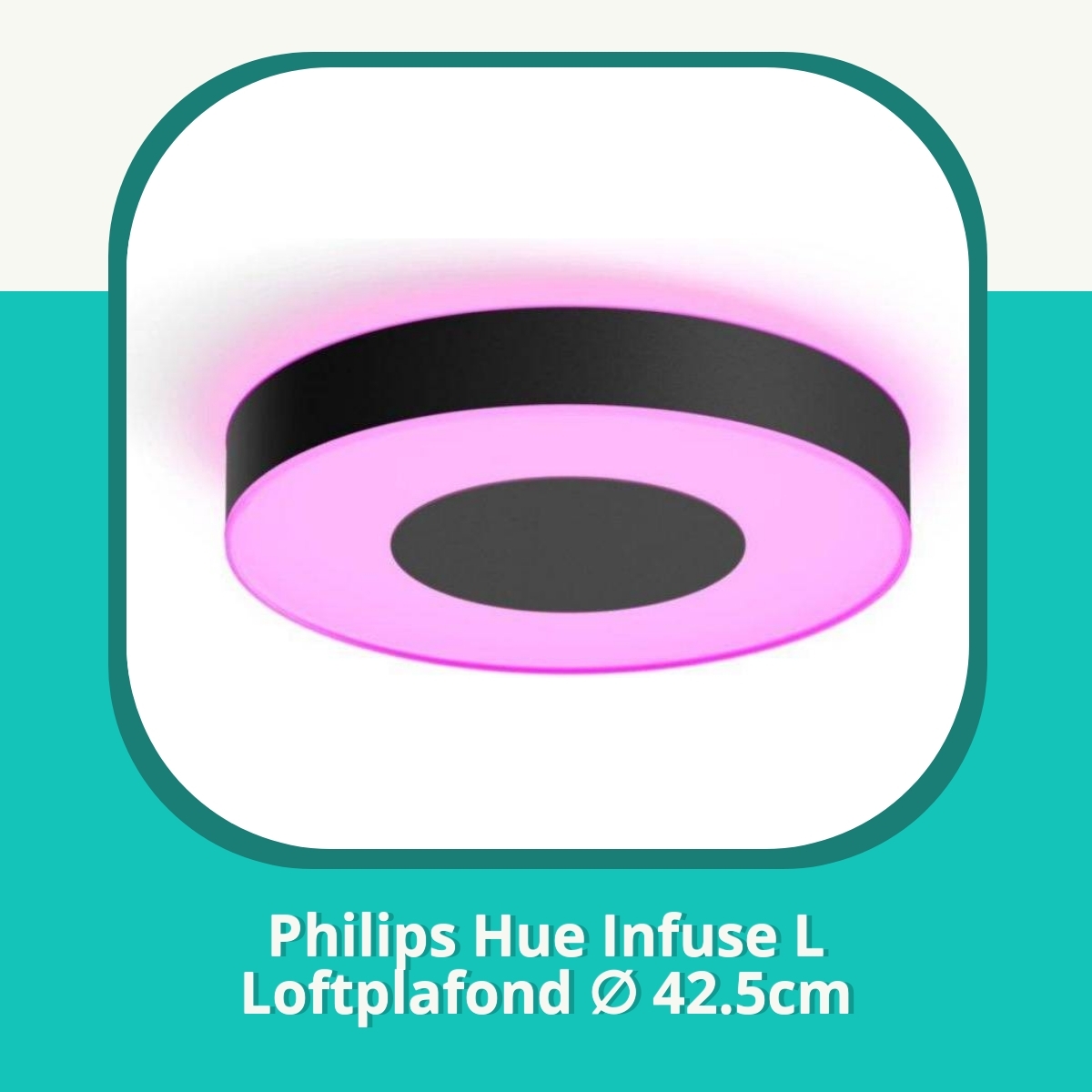 Anmeldelse af Philips Hue Infuse L Loftplafond ∅ 42.5cm