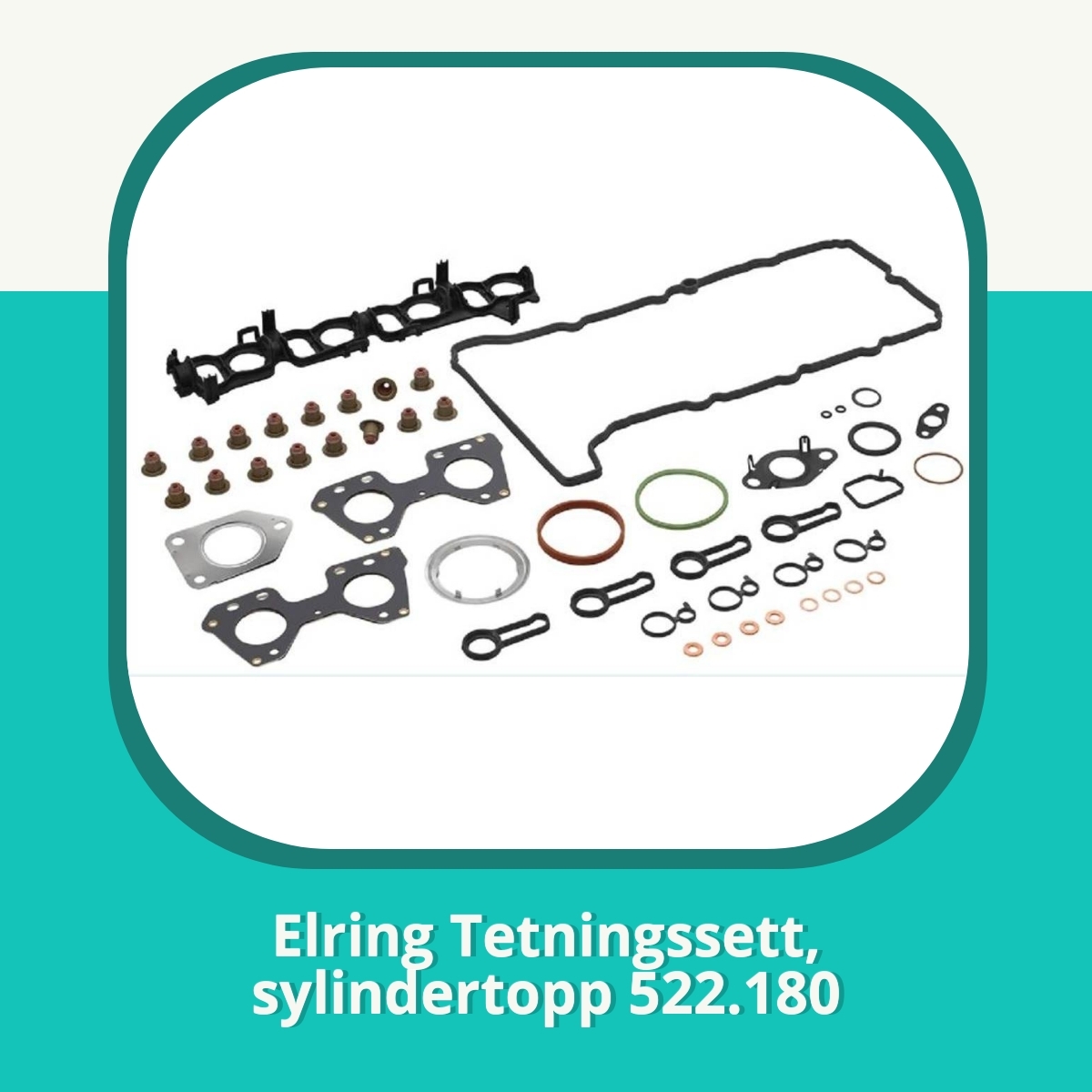 Anmeldelse af Elring Tetningssett, sylindertopp 522.180
