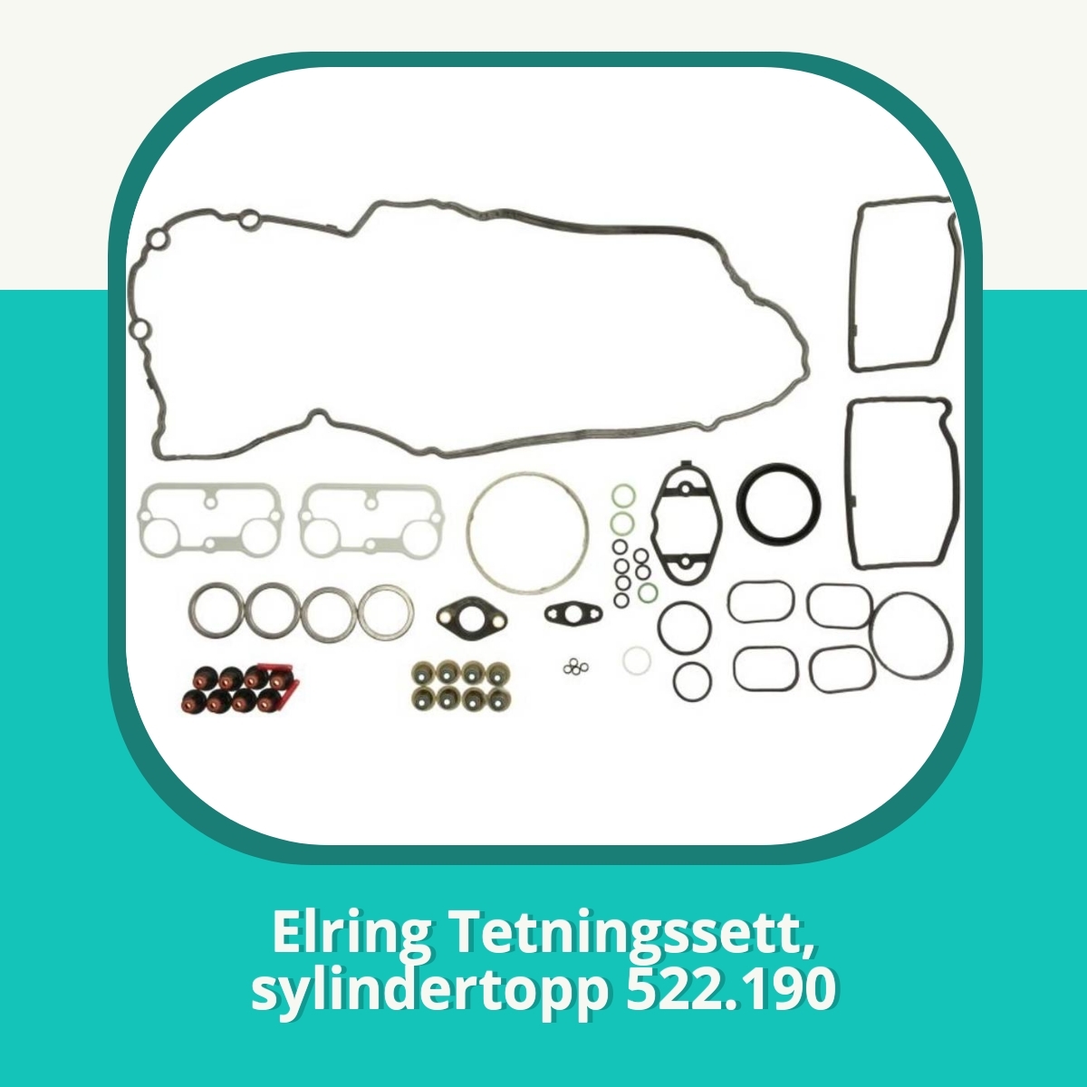 Anmeldelse af Elring Tetningssett, sylindertopp 522.190