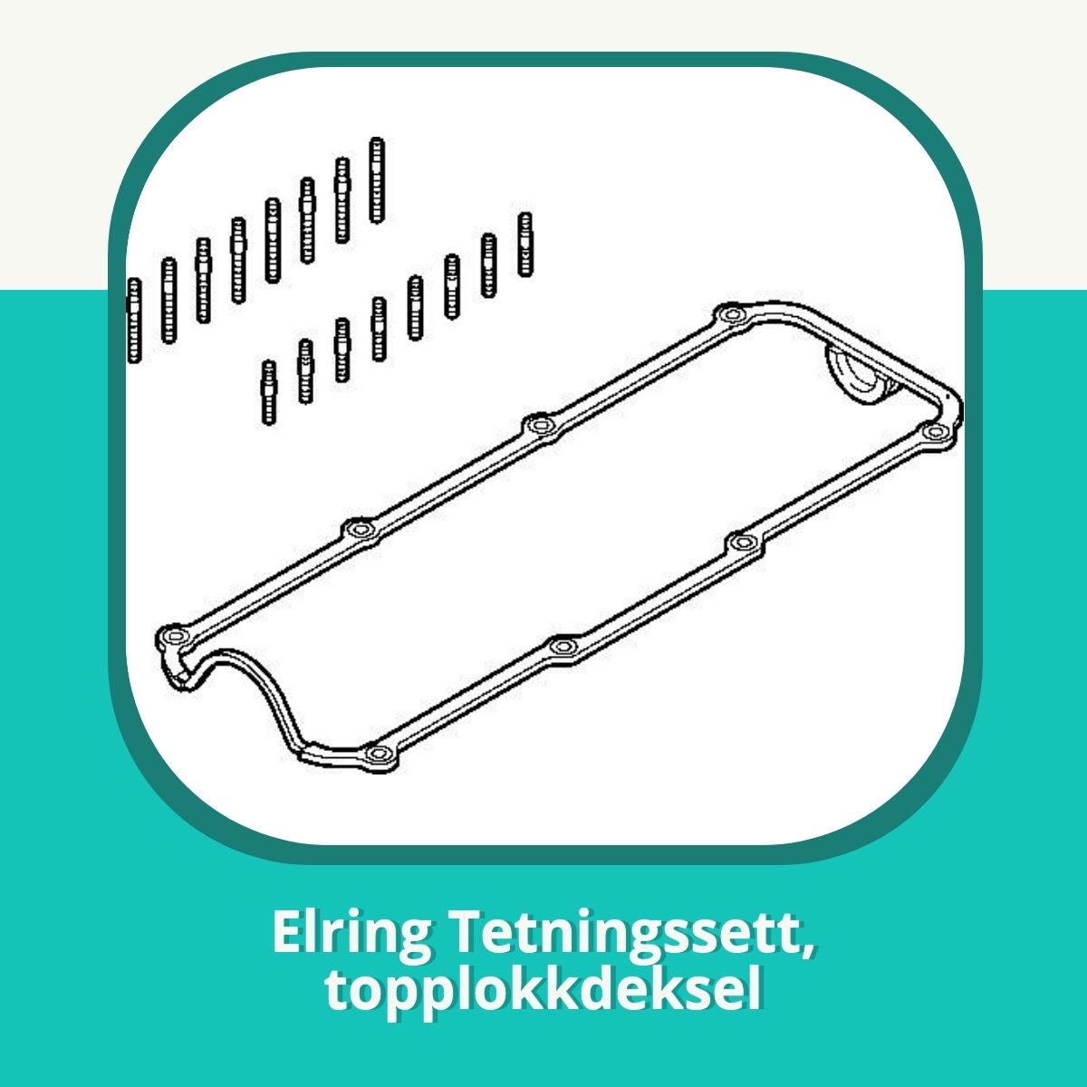 Anmeldelse Elring Tetningssett, topplokkdeksel