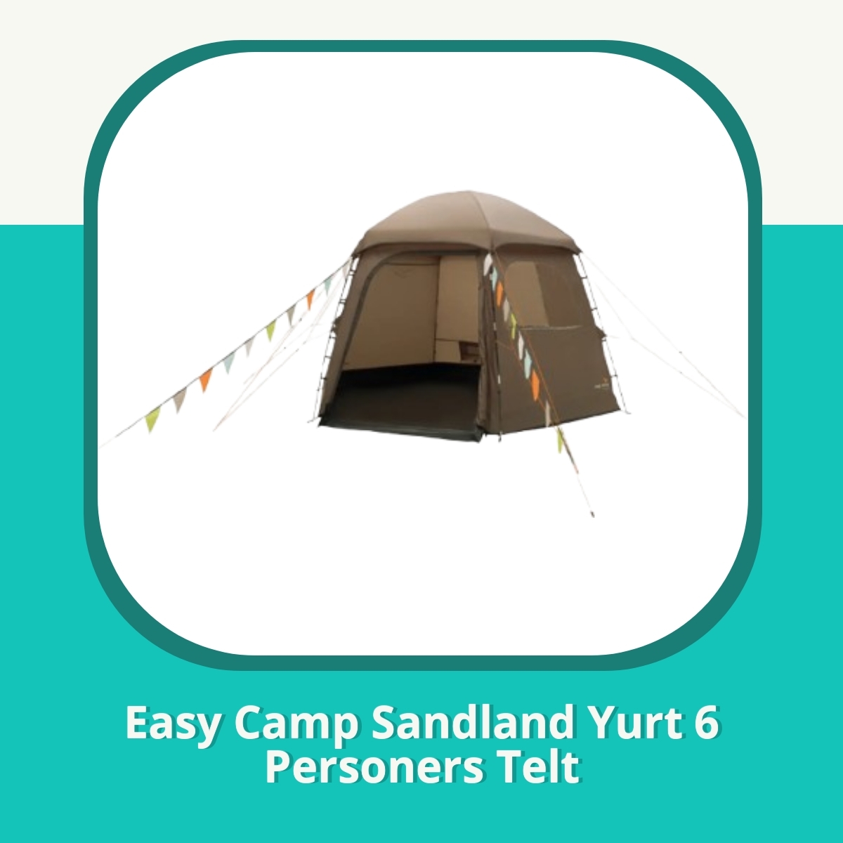 Anmeldelse af Easy Camp Sandland Yurt 6 Personers Telt