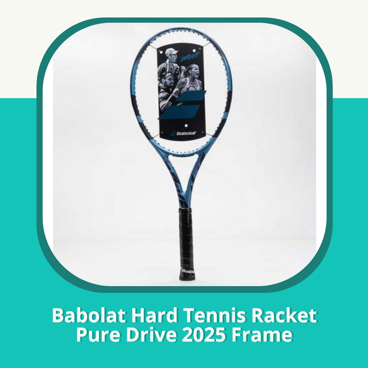 Anmeldelse af Babolat Hard Tennis Racket Pure Drive 2025 Frame