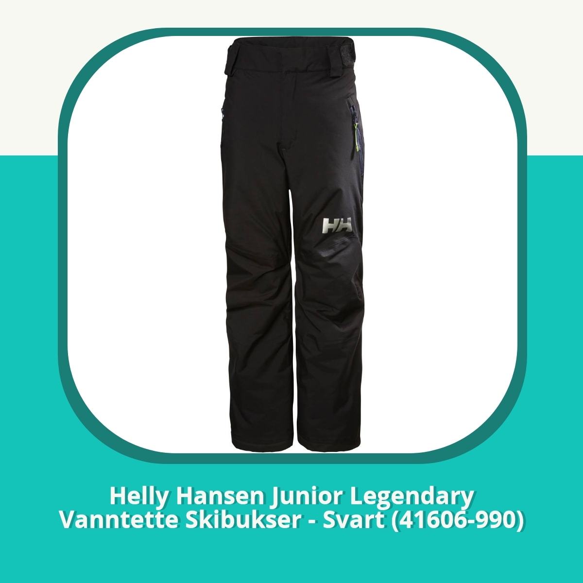 Anmeldelse af Helly Hansen Junior Legendary Vanntette Skibukser - Svart (41606-990)