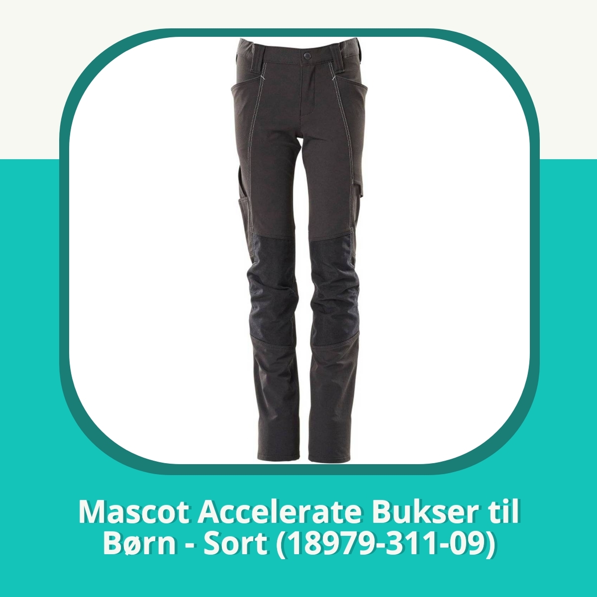 Anmeldelse af Mascot Accelerate Bukser til Børn - Sort (18979-311-09)