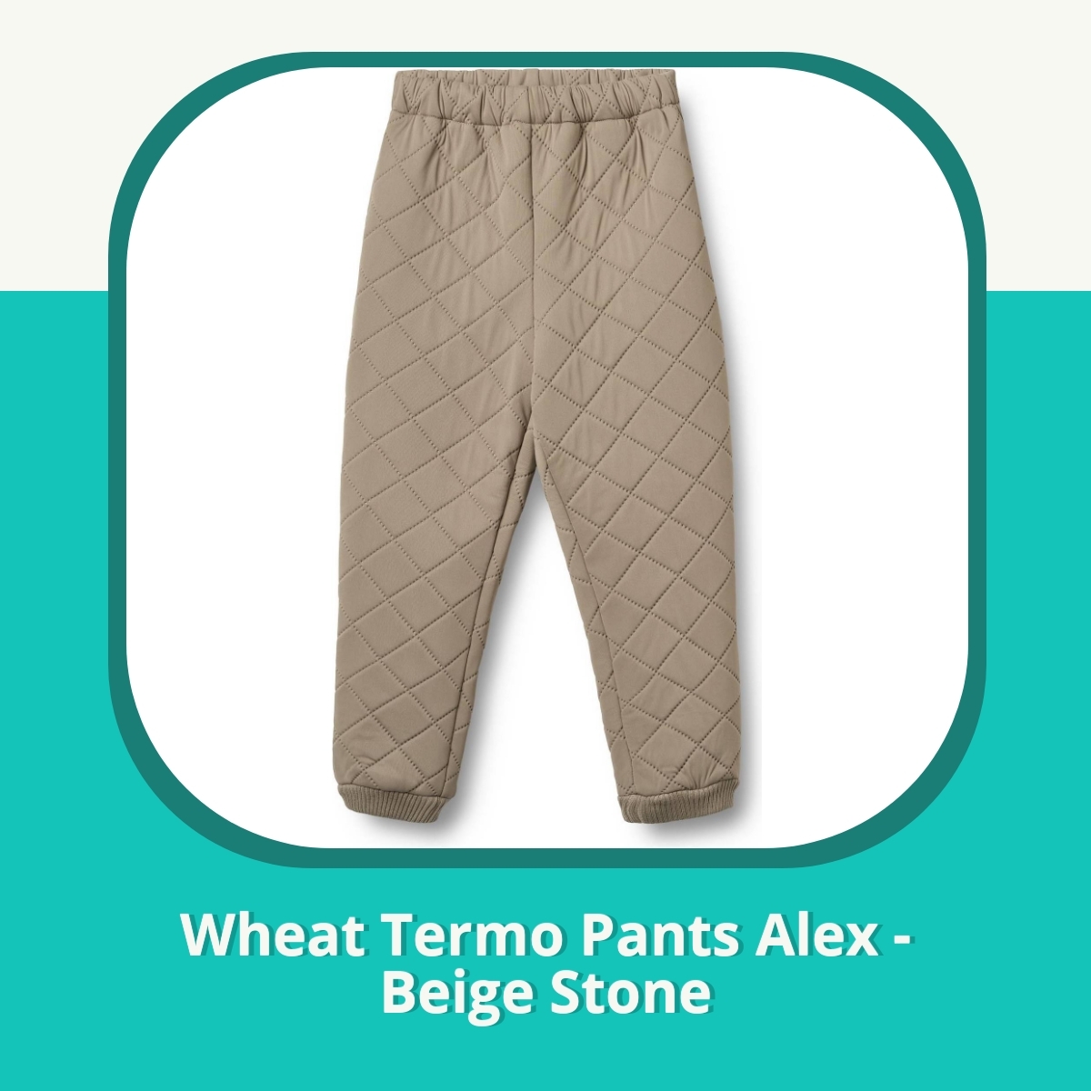 Anmeldelse af Wheat Termo Pants Alex - Beige Stone