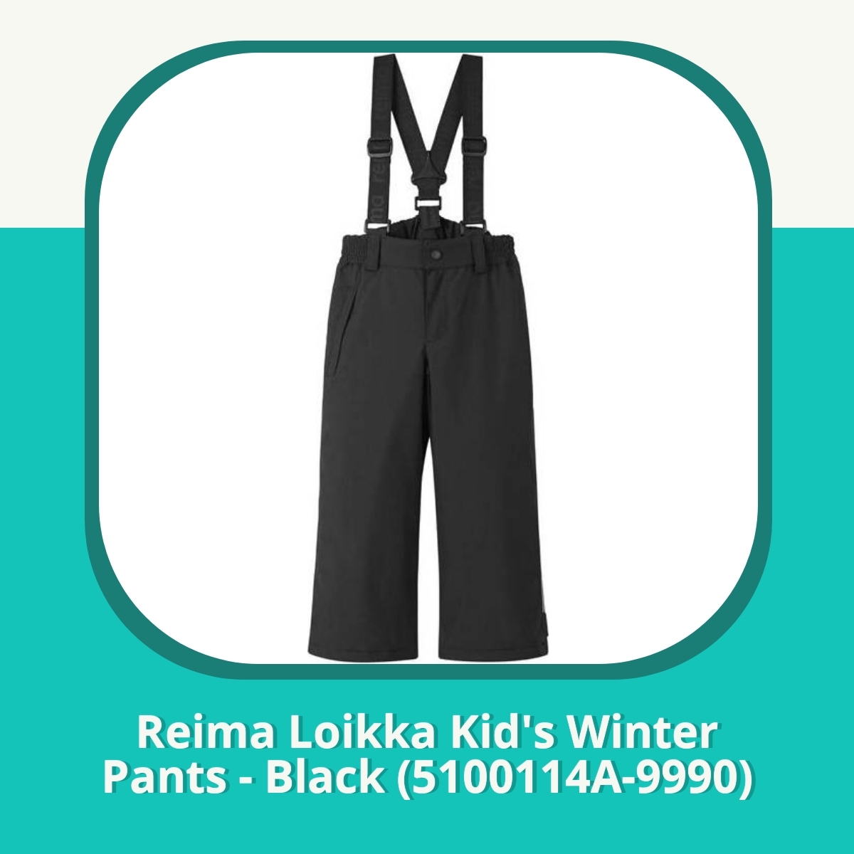 Recension af Reima Loikka Kid's Winter Pants - Black (5100114A-9990)