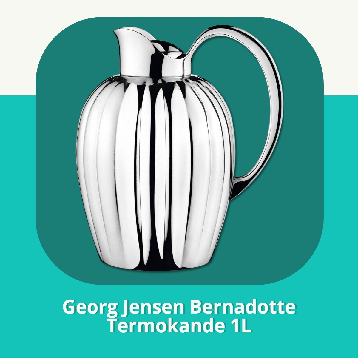 Anmeldelse af Georg Jensen Bernadotte Termokande 1L