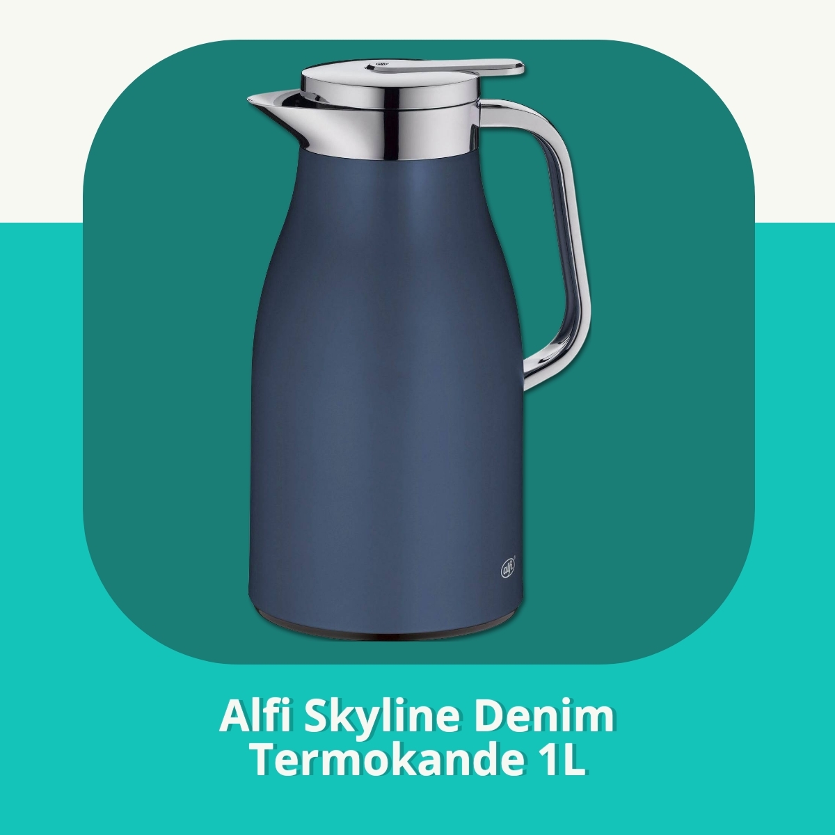 Anmeldelse af Alfi Skyline Denim Termokande 1L