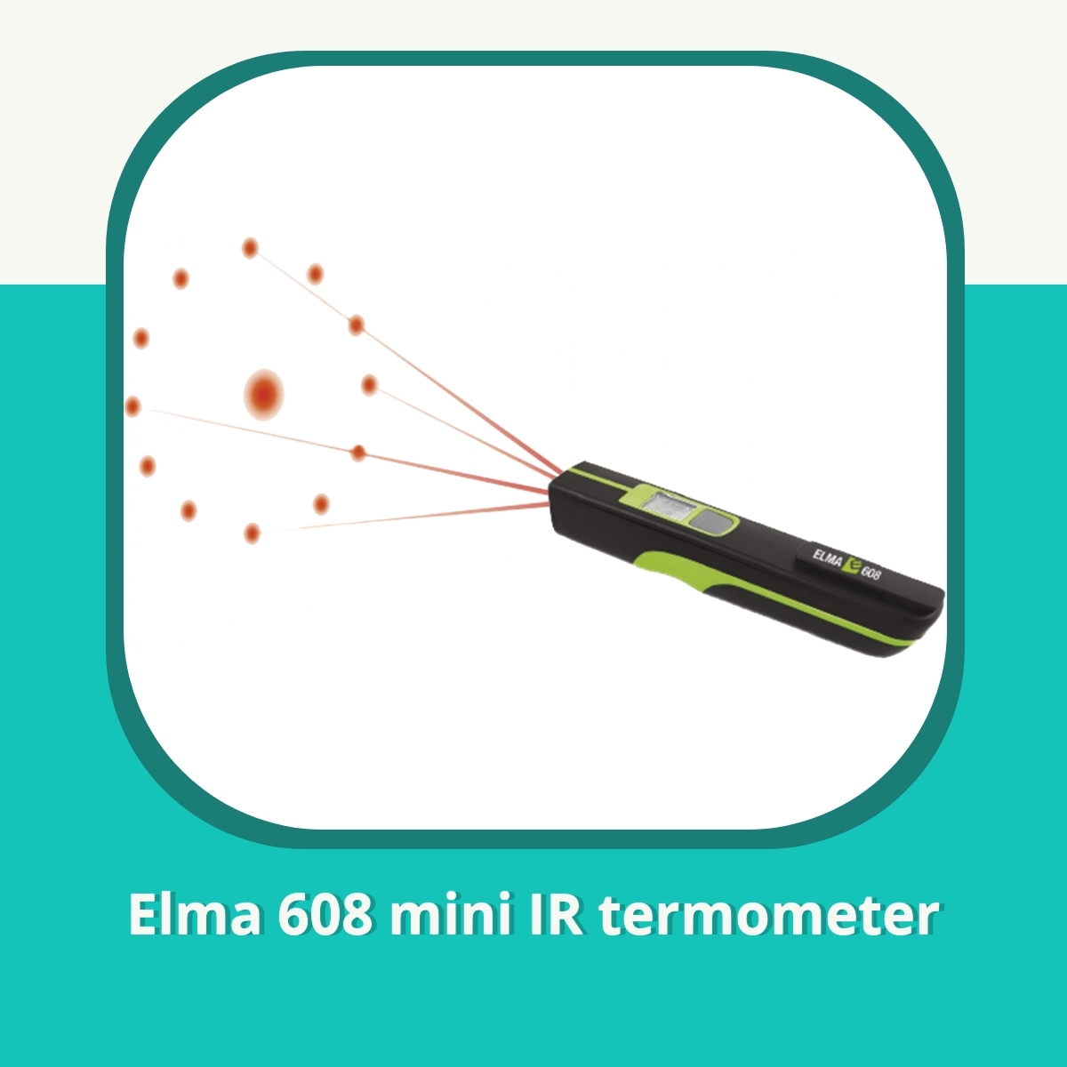 Anmeldelse af Elma 608 mini IR termometer