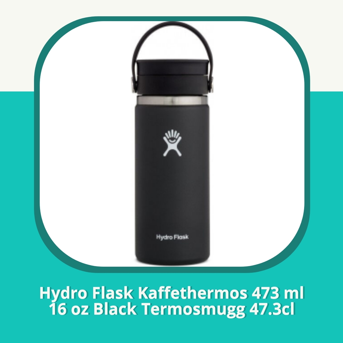 Recension af Hydro Flask Kaffethermos 473 ml 16 oz Black Termosmugg 47.3cl