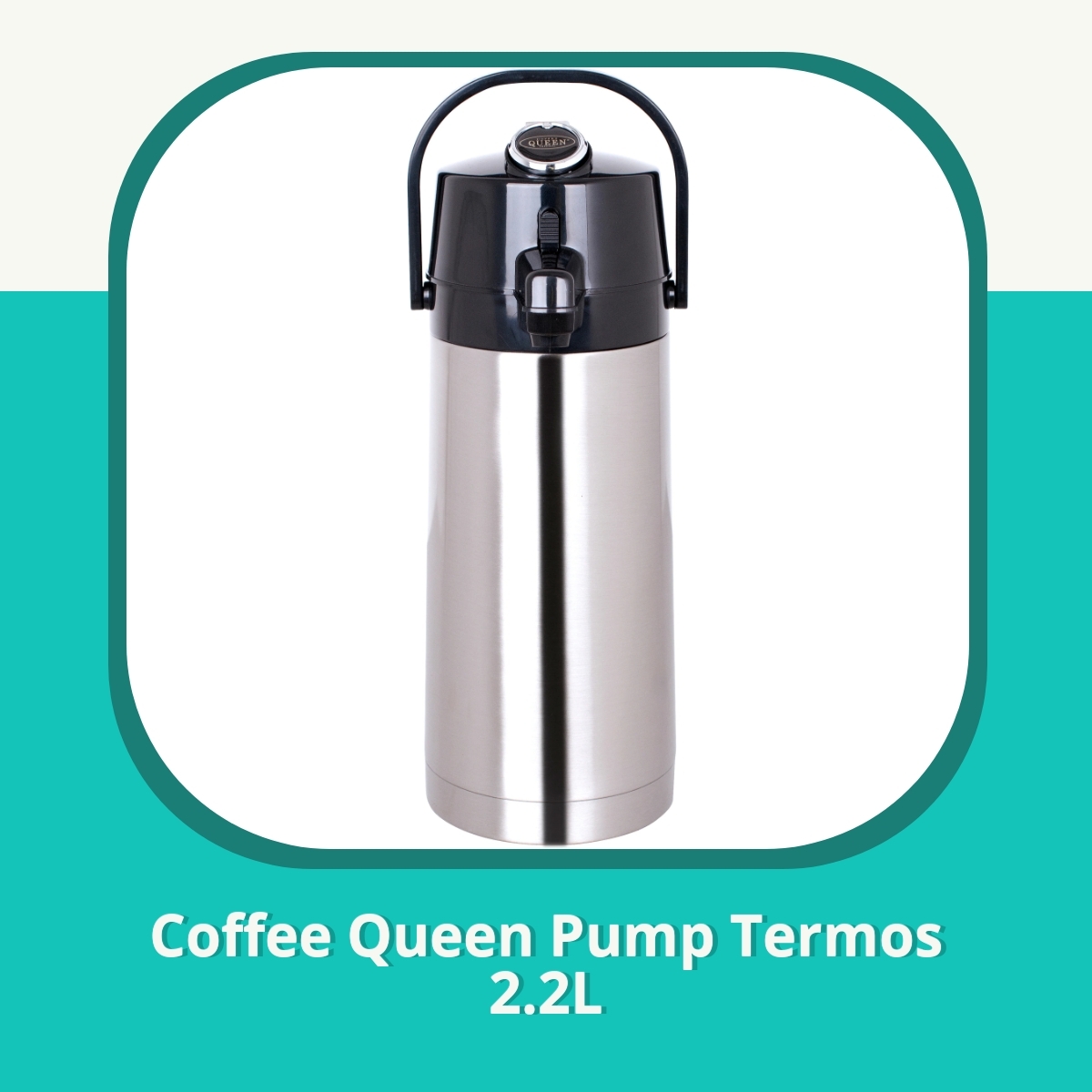 Recension af Coffee Queen Pump Termos 2.2L