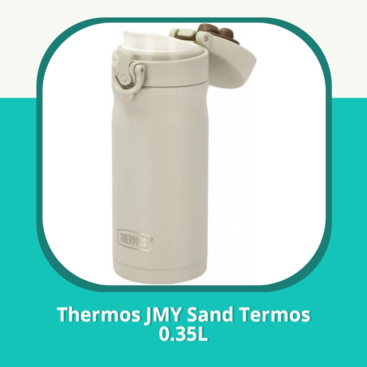 Anmeldelse af Thermos JMY Sand Termos 0.35L