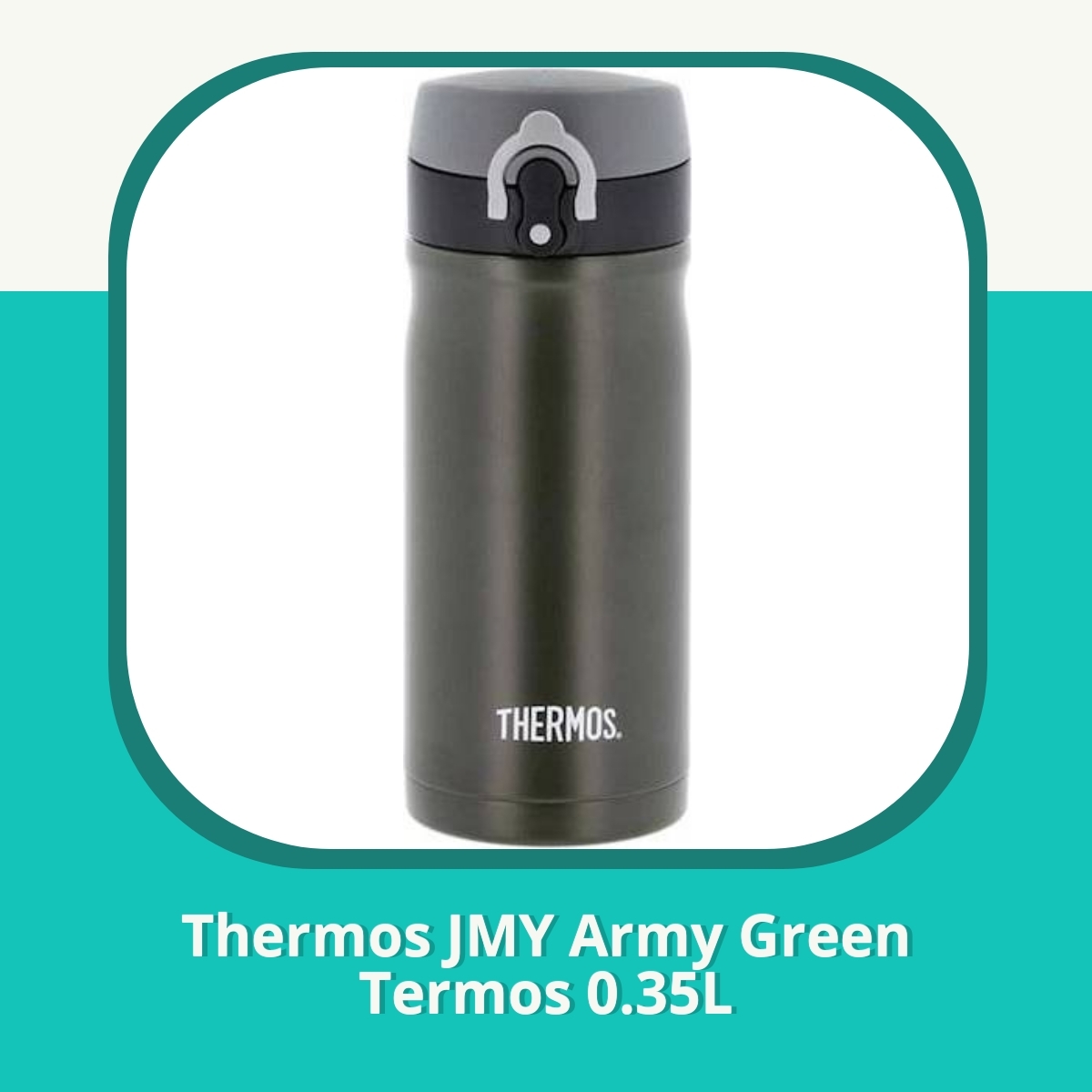Anmeldelse af Thermos JMY Army Green Termos 0.35L