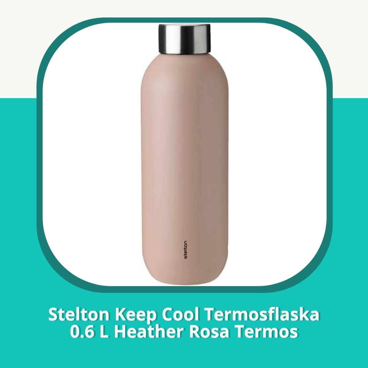 Recension af Stelton Keep Cool Termosflaska 0.6 L Heather Rosa Termos