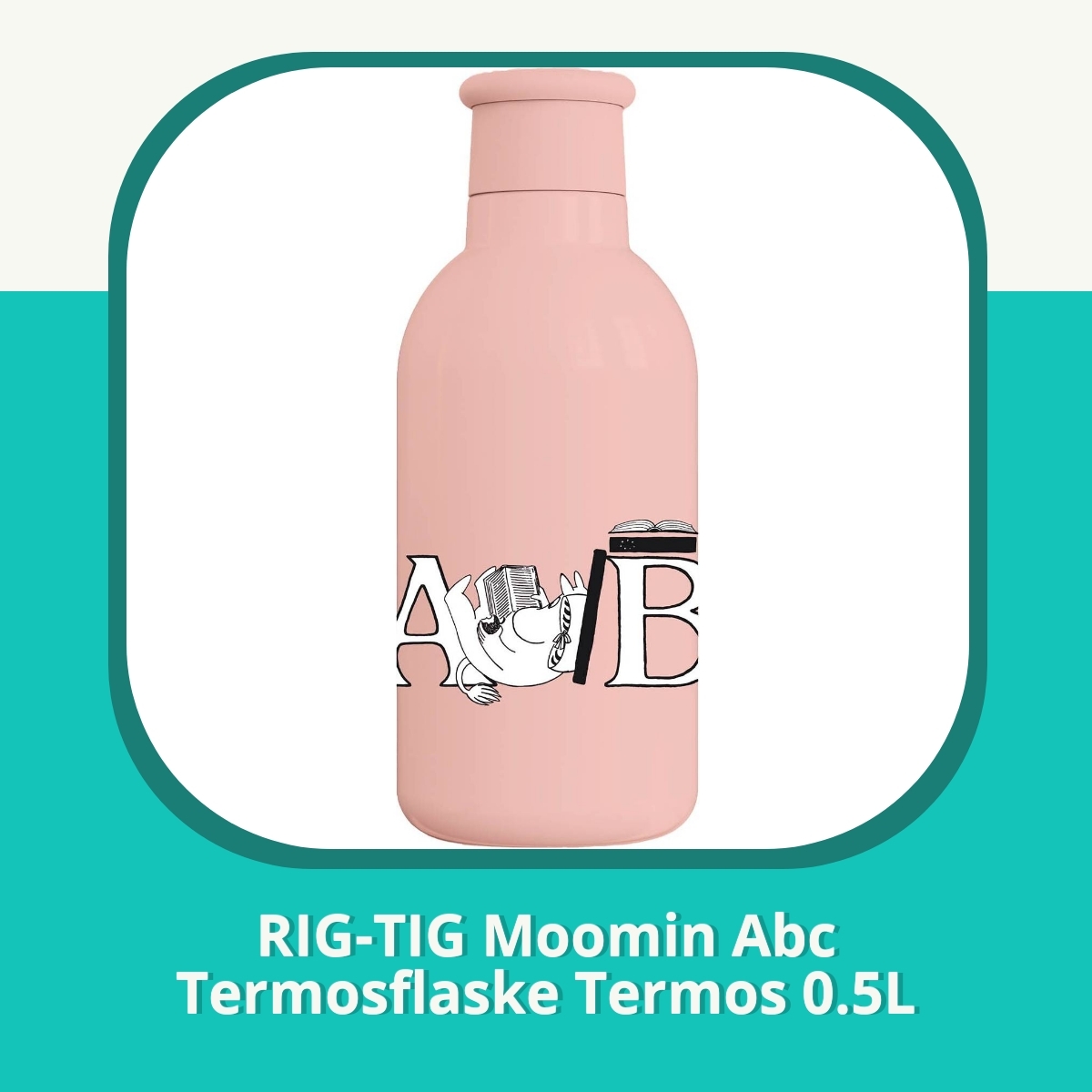 Anmeldelse af RIG-TIG Moomin Abc Termosflaske Termos 0.5L