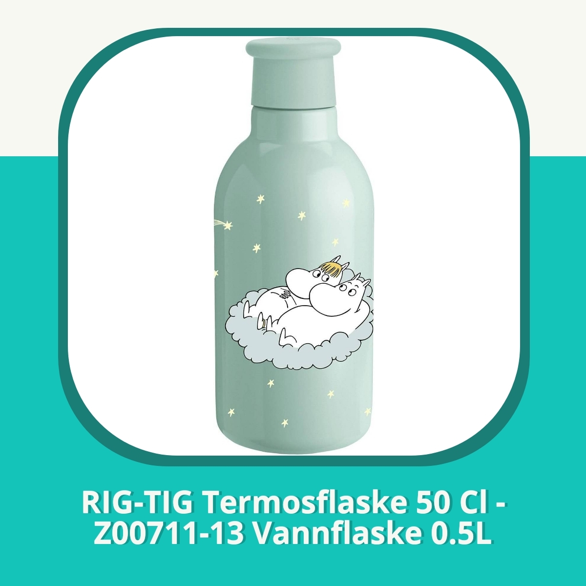 Anmeldelse af RIG-TIG Termosflaske 50 Cl - Z00711-13 Vannflaske 0.5L