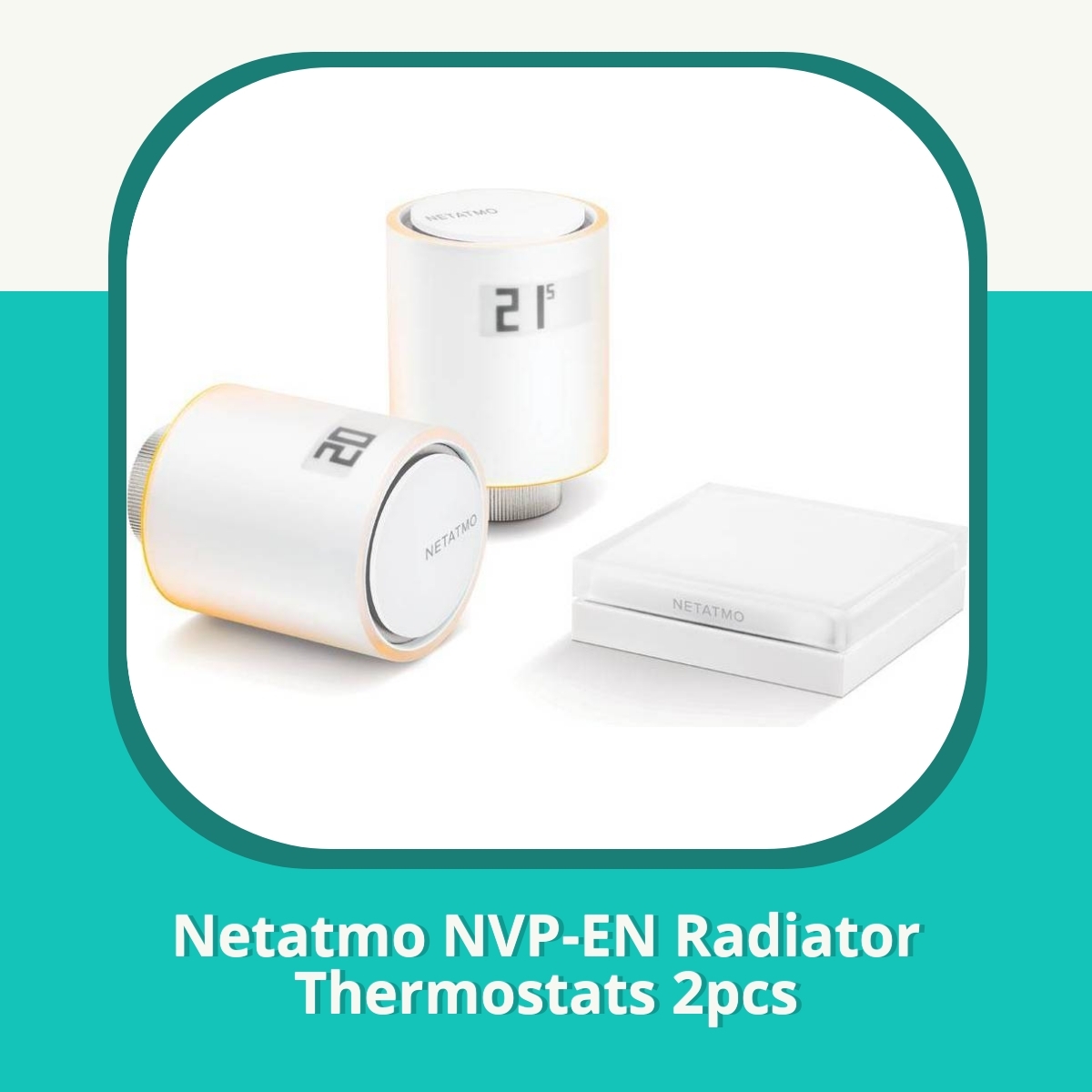 Anmeldelse af Netatmo NVP-EN Radiator Thermostats 2pcs