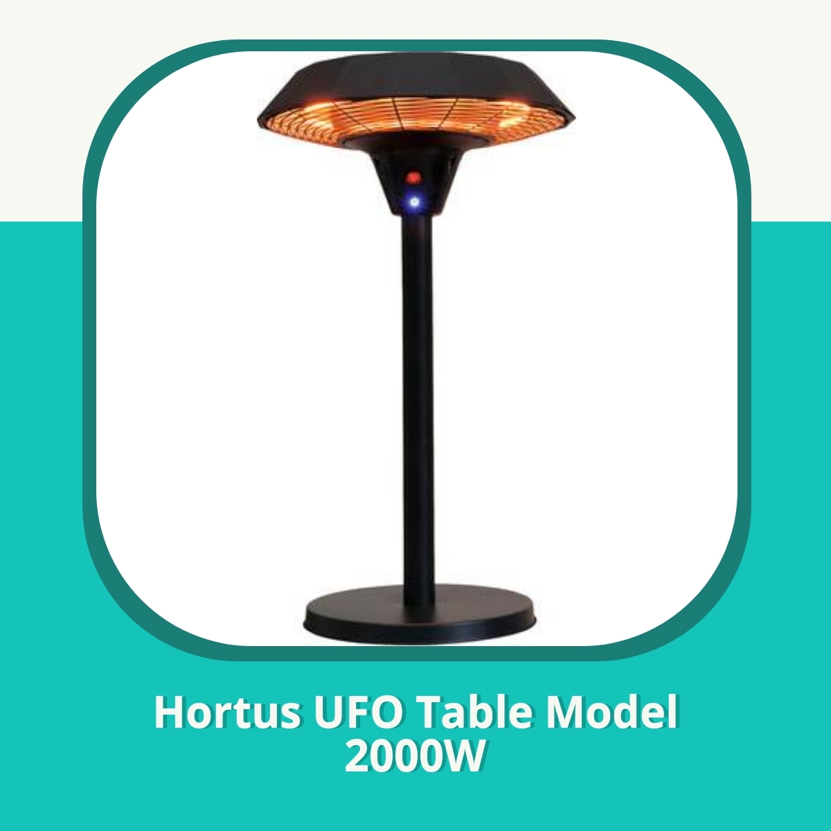 Anmeldelse af Hortus UFO Table Model 2000W
