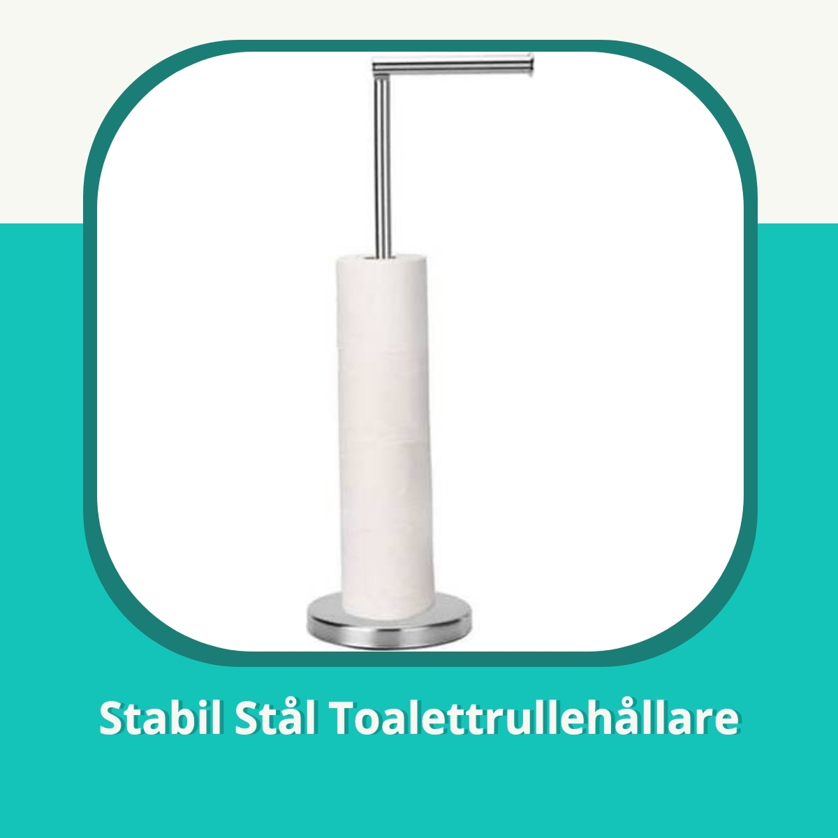 Recension af Stabil Stål Toalettrullehållare